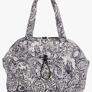VERA BRADLEY FEATHERLIGHT STRATFORD PAISLEY TOTE